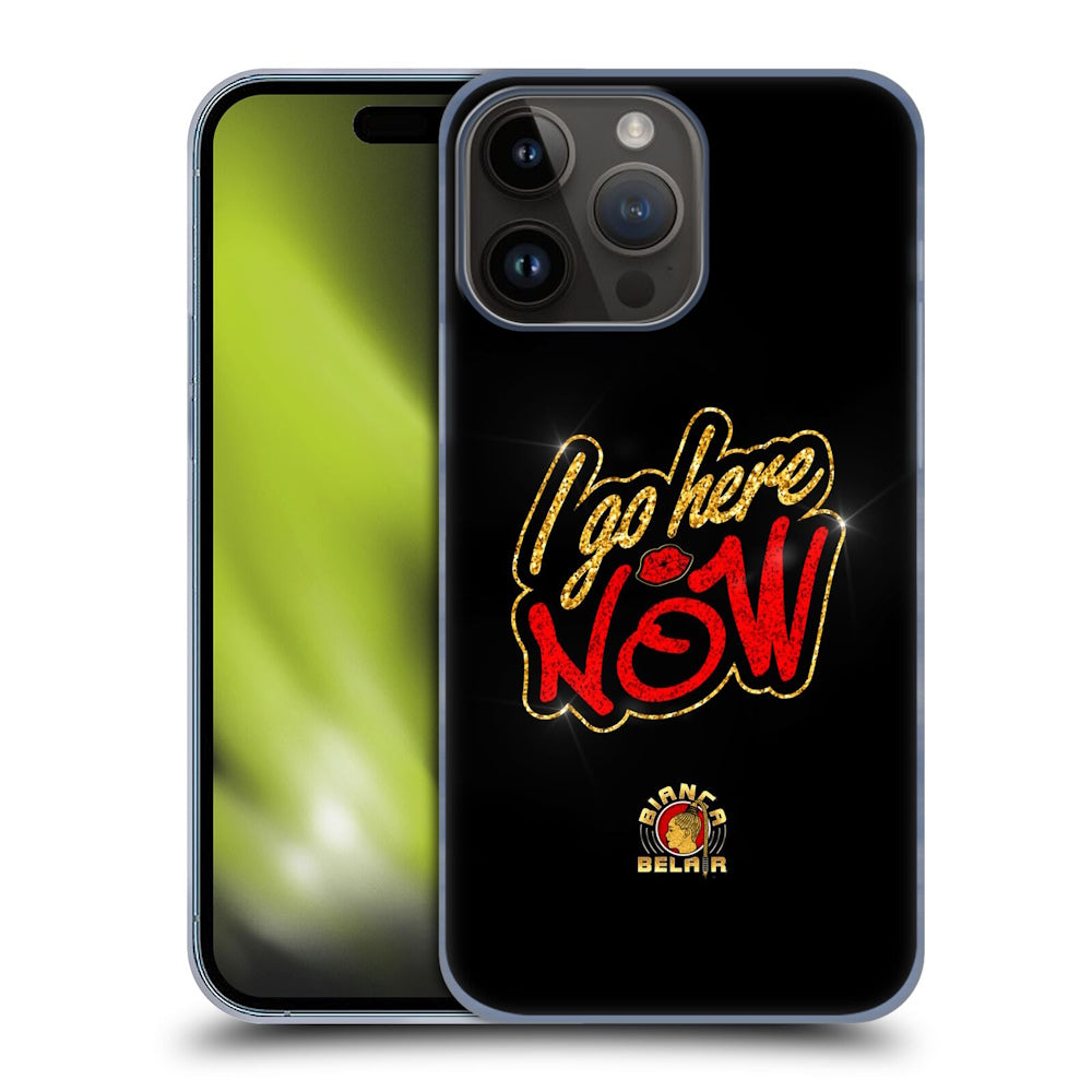 WWE ダブルダブルイー - Bianca Belair I Go Here Now ハード case / Apple iPhoneケース 【公式 / オフィシャル】