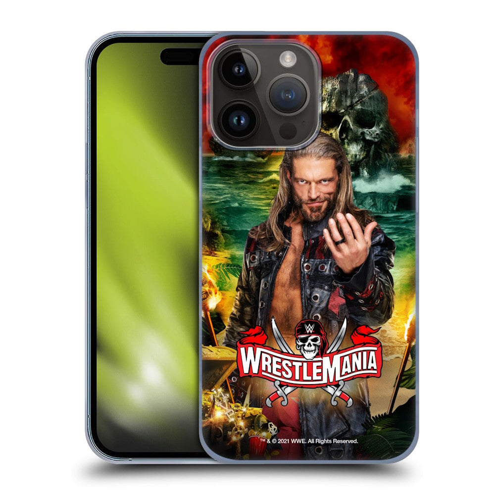 WWE ダブルダブルイー - Wrestlemania 37 Superstars Edge ハード case / Apple iPhoneケース 【公式 / オフィシャル】