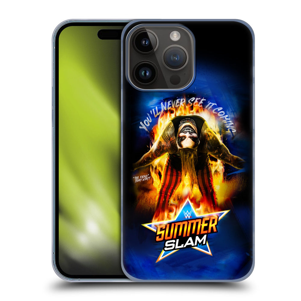 WWE ダブルダブルイー - 2021 Royal Rumble Bray Wyatt Poster ハード case / Apple iPhoneケース 【公式 / オフィシャル】