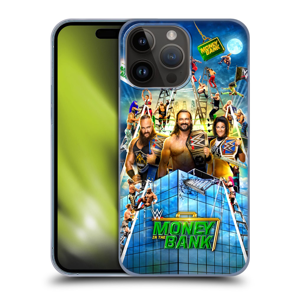 WWE ダブルダブルイー - 2020 Money In The Bank Braun, Drew & Bayley ハード case / Apple iPhoneケース 【公式 / オフィシャル】