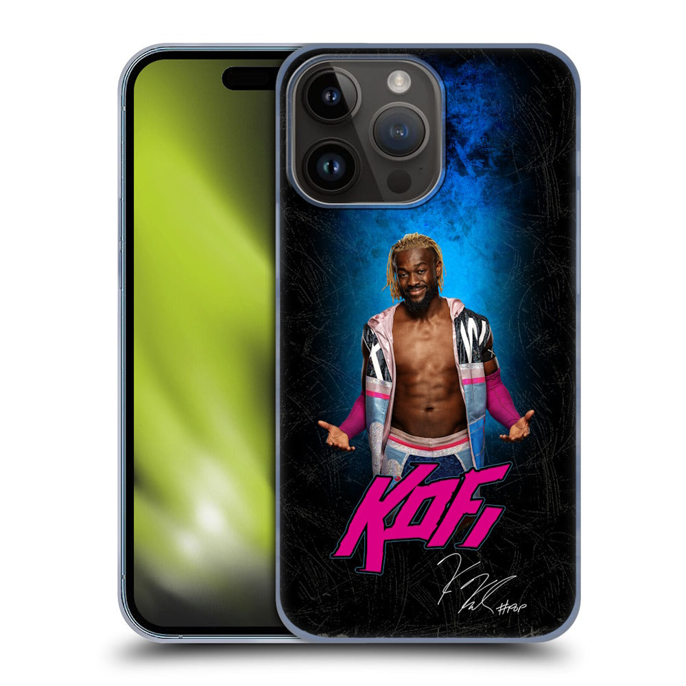 WWE ダブルダブルイー - Kofi Kingston Against All Odds Image ハード case / Apple iPhoneケース 【公式 / オフィシャル】