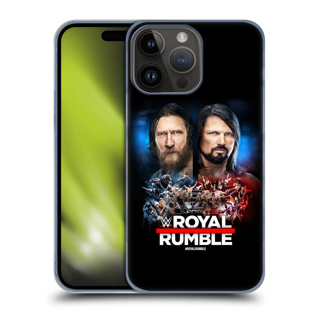 WWE ダブルダブルイー - 2019 Royal Rumble Daniel Bryan And AJ Styles ハード case / Apple iPhoneケース 【公式 / オフィシャル】