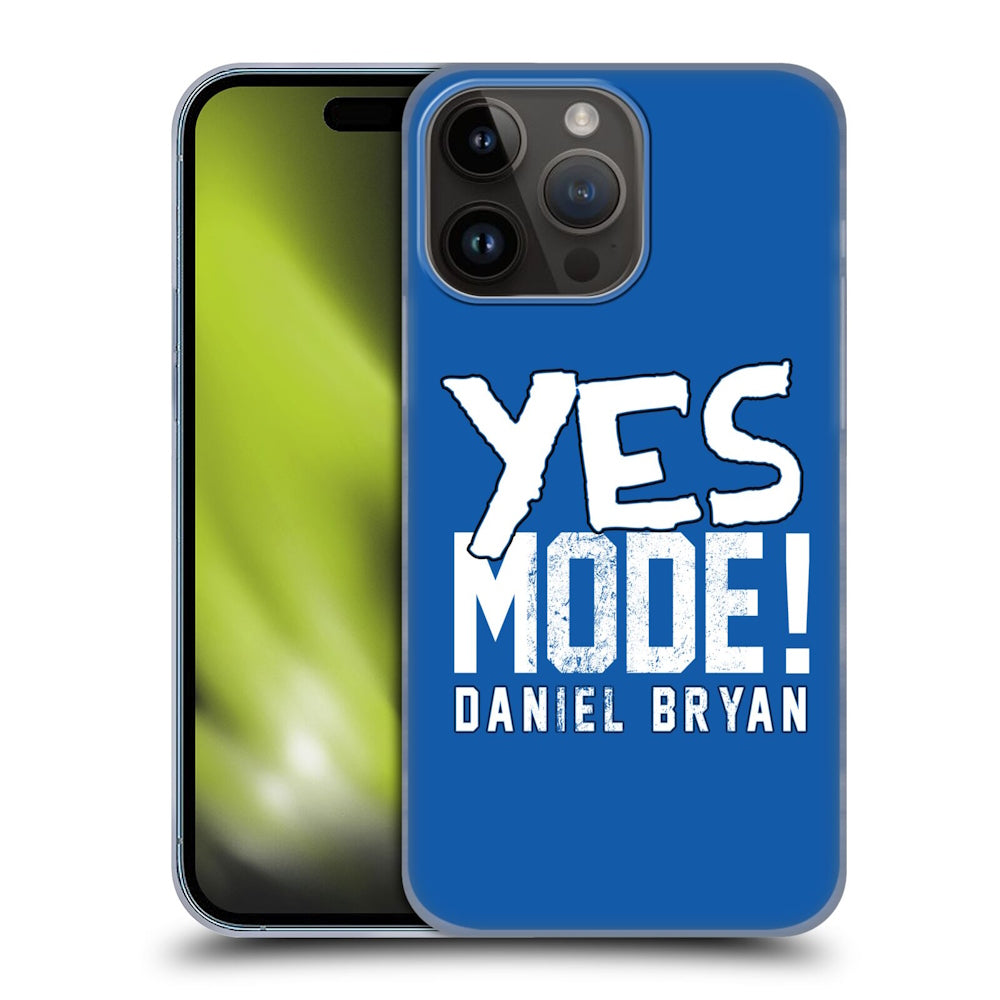 WWE ダブルダブルイー - Superstars 9 Daniel Bryan Yes Mode ハード case / Apple iPhoneケース 【公式 / オフィシャル】