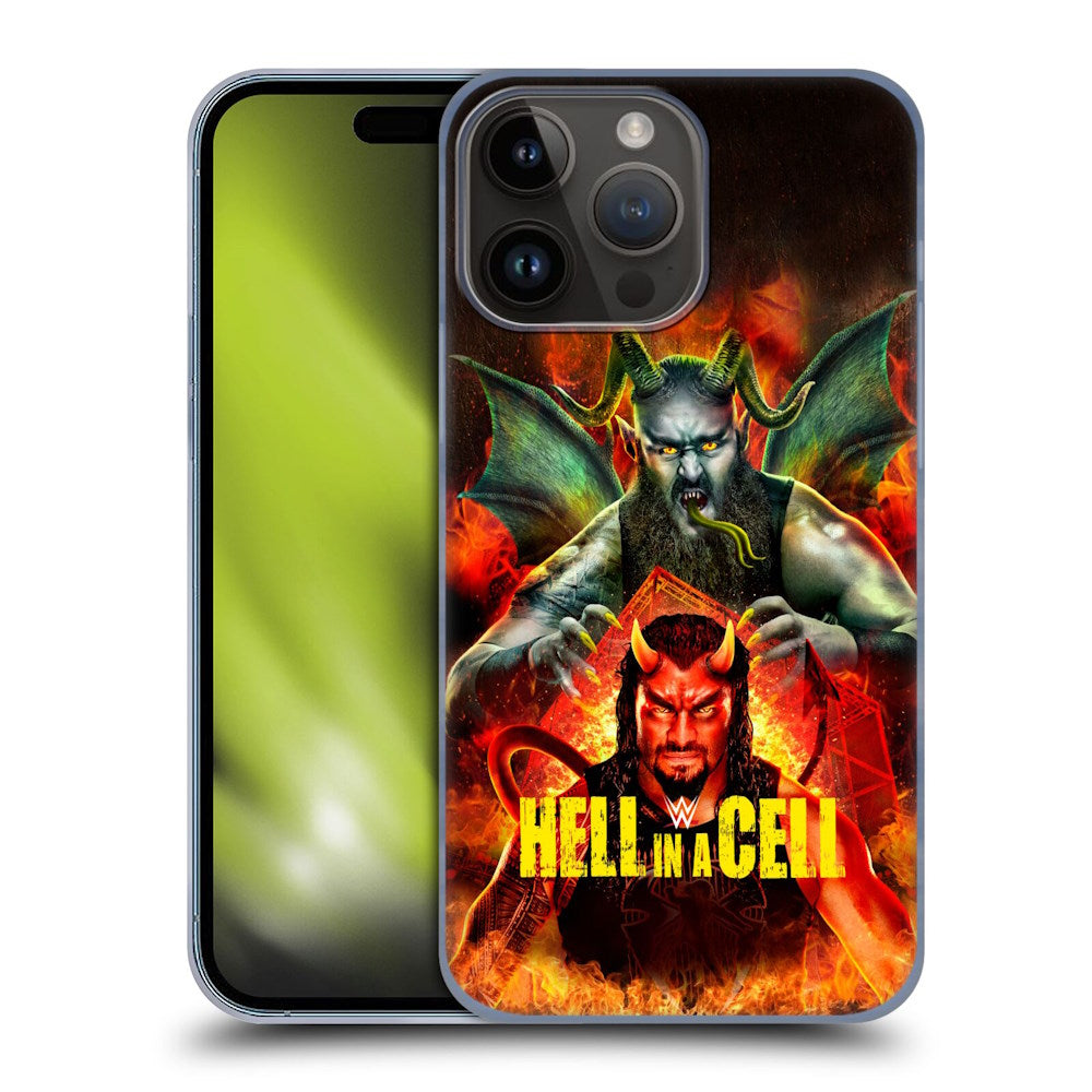 WWE ダブルダブルイー - 2018 Hell In A Cell Roman & Braun ハード case / Apple iPhoneケース 【公式 / オフィシャル】