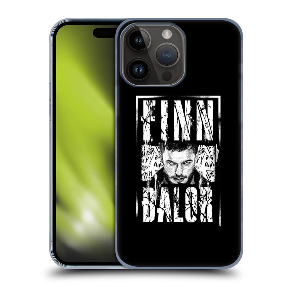 WWE ダブルダブルイー - Superstars 8 Finn B?lor Photo Logotype ハード case / Apple iPhoneケース 【公式 / オフィシャル】