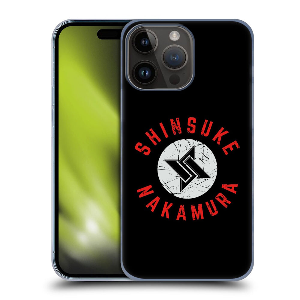 WWE ダブルダブルイー - Superstars 8 Shinsuke Nakamura The Artist ハード case / Apple iPhoneケース 【公式 / オフィシャル】