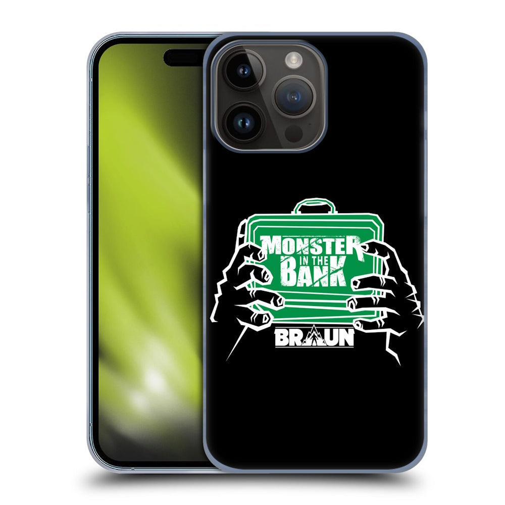 WWE ダブルダブルイー - Superstars 8 Braun Strowman Monster In The Bank ハード case / Apple iPhoneケース 【公式 / オフィシャル】