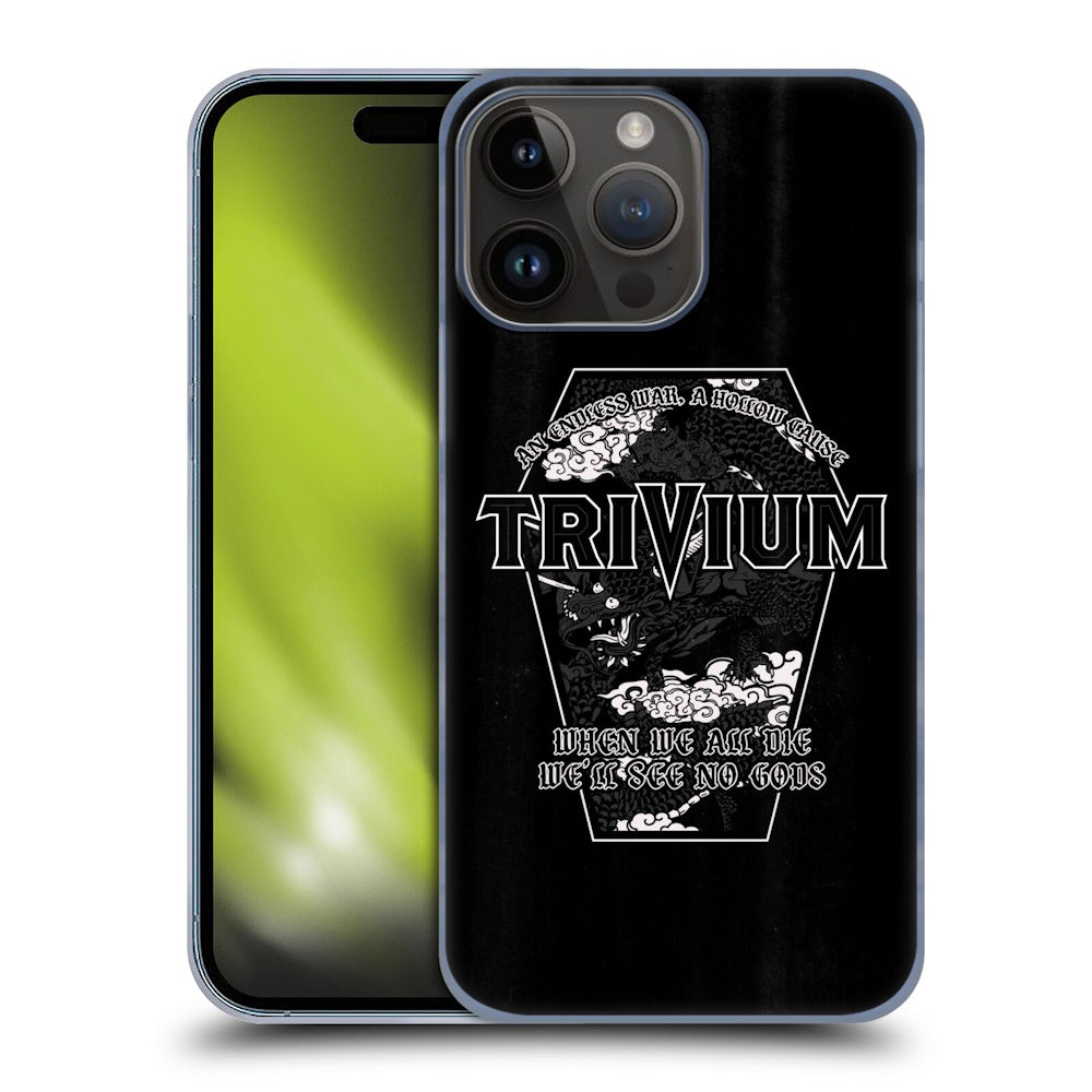 TRIVIUM トリヴィアム (結成 25周年 ) - No Gods ハード case / Apple iPhoneケース 【公式 / オフィシャル】