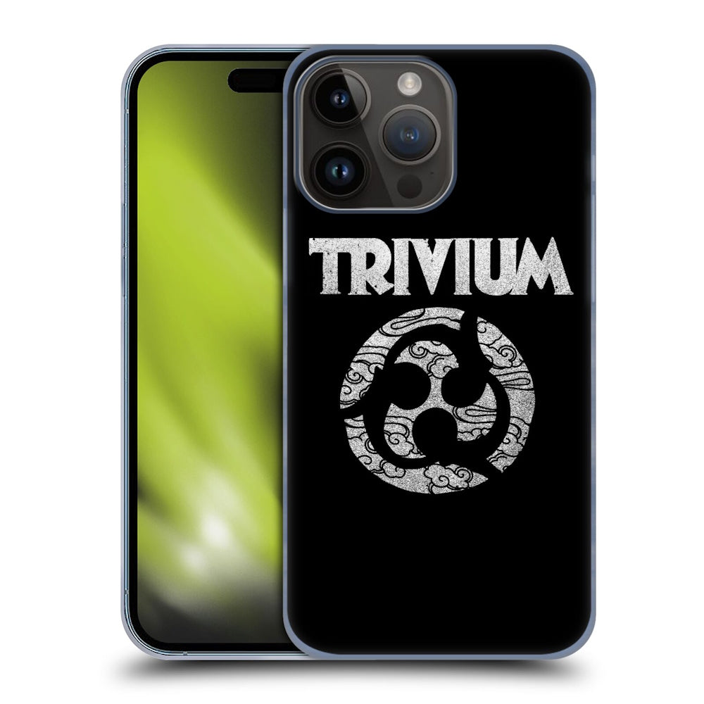 TRIVIUM  トリヴィアム (結成 25周年 ) - Swirl Logo ハード case / Apple iPhoneケース 【公式 / オフィシャル】