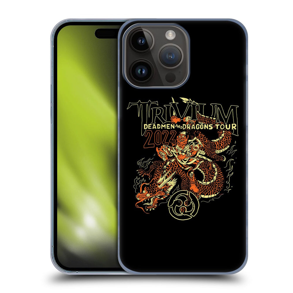 TRIVIUM トリヴィアム (結成 25周年 ) - Deadmen And Dragons ハード case / Apple iPhoneケース 【公式 / オフィシャル】