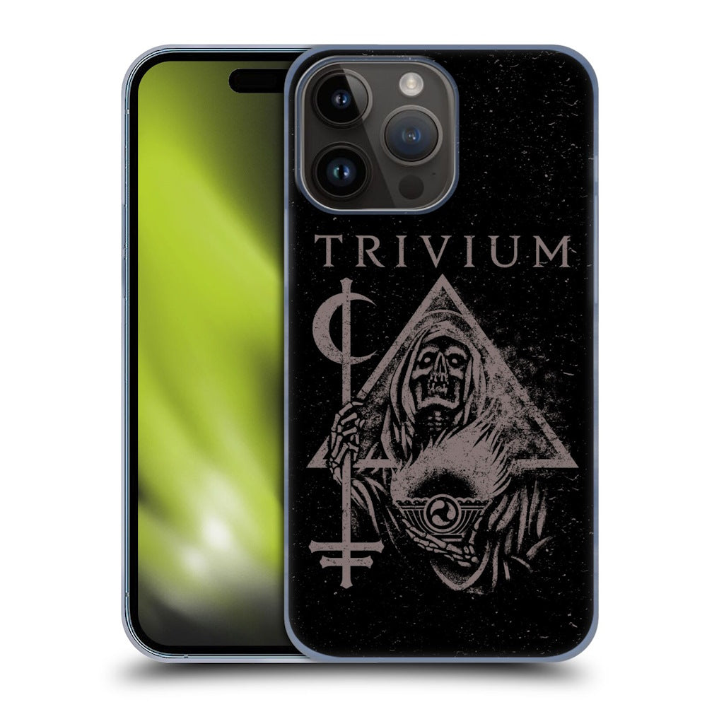 TRIVIUM トリヴィアム (結成 25周年 ) - Reaper Triangle ハード case / Apple iPhoneケース 【公式 / オフィシャル】