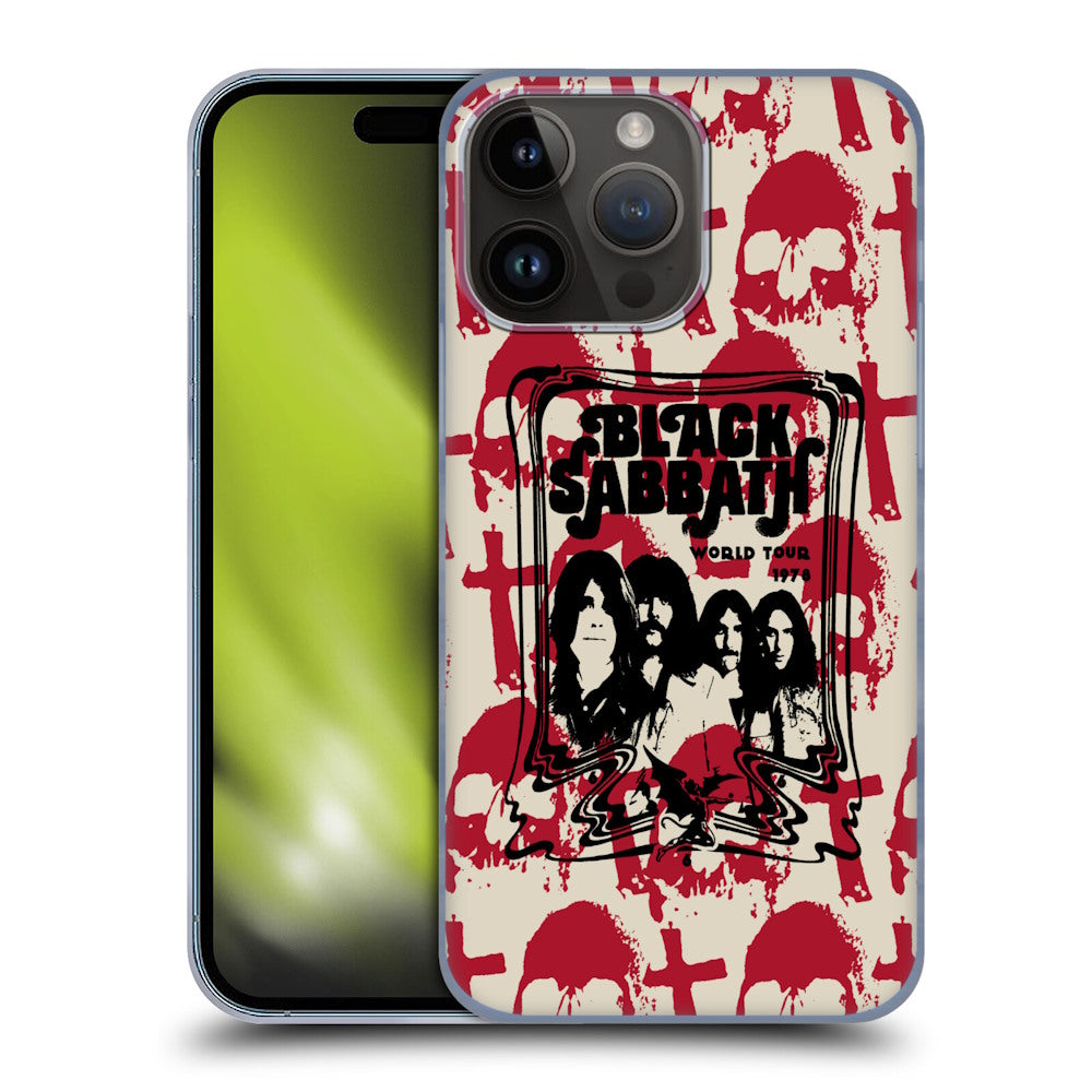 BLACK SABBATH ブラックサバス Skull Cross World Tour ハード case 公式 オフィシャル