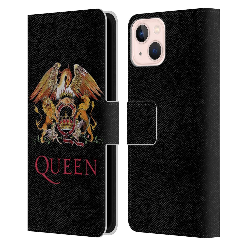 QUEEN クイーン - Crest レザー手帳型 / Apple iPhoneケース 【公式 / オフィシャル】