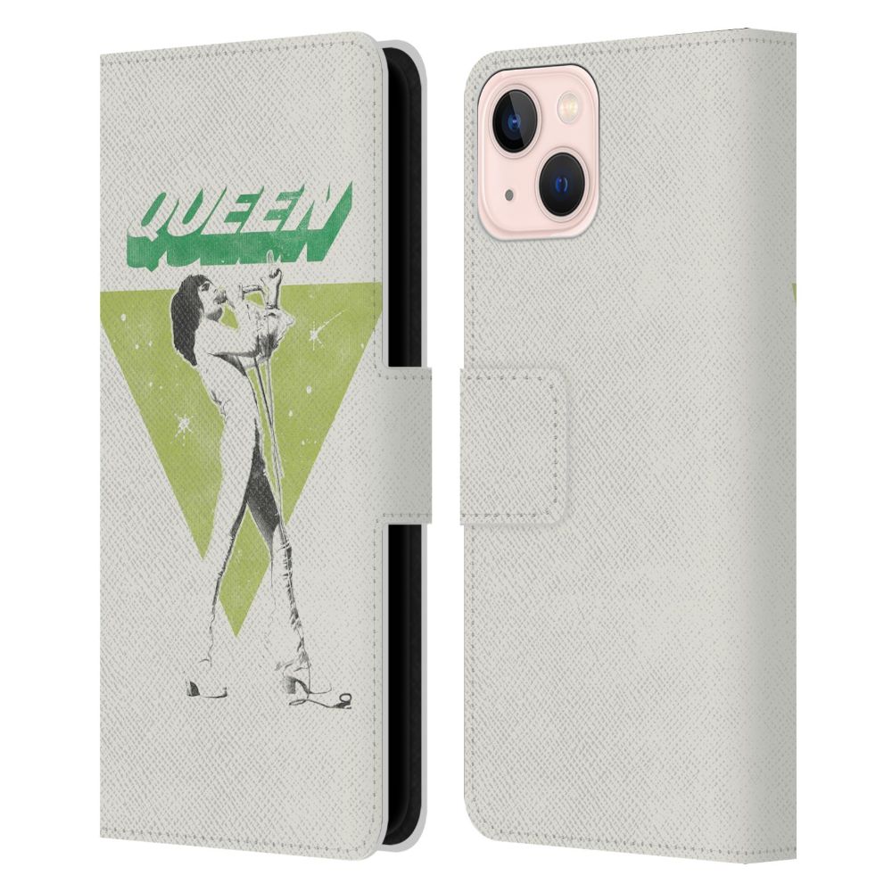 QUEEN クイーン - Freddie Mercury レザー手帳型 / Apple iPhoneケース 【公式 / オフィシャル】