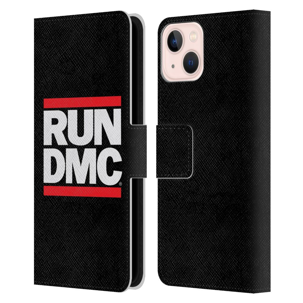 RUN DMC ランディーエムシー - Logo レザー手帳型 / Apple iPhoneケース 【公式 / オフィシャル】