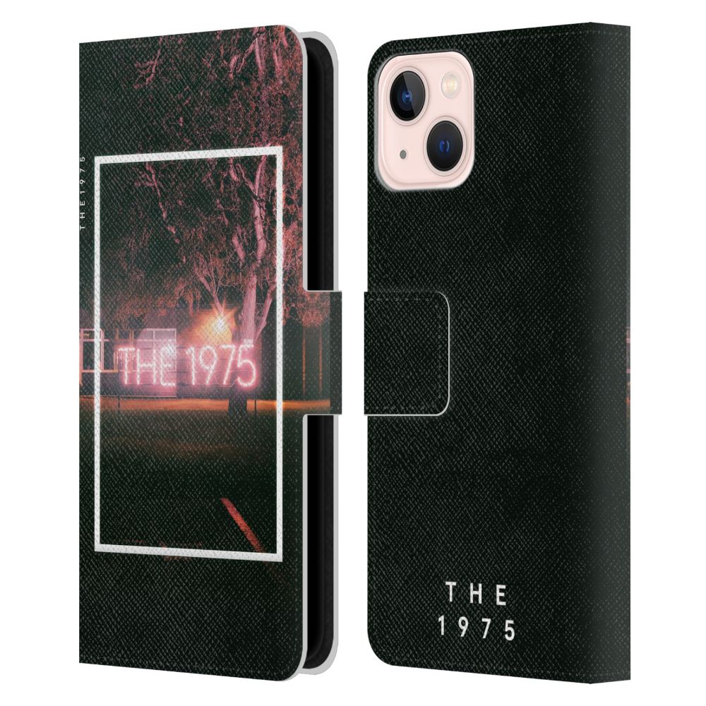 THE 1975 - Neon Sign Logo レザー手帳型 / Apple iPhoneケース 【公式 / オフィシャル】