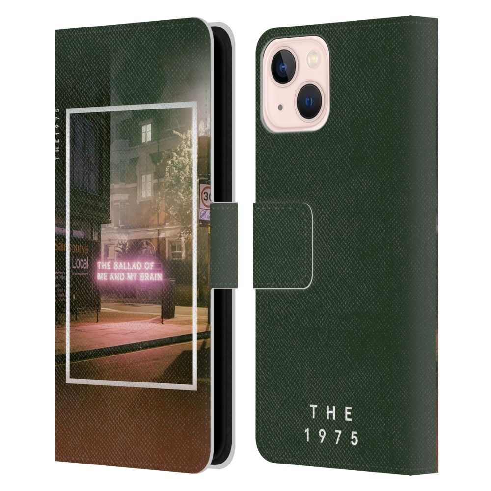 THE 1975 - The Ballad Of Me And My Brain レザー手帳型 / Apple iPhoneケース 【公式 / オフィシャル】