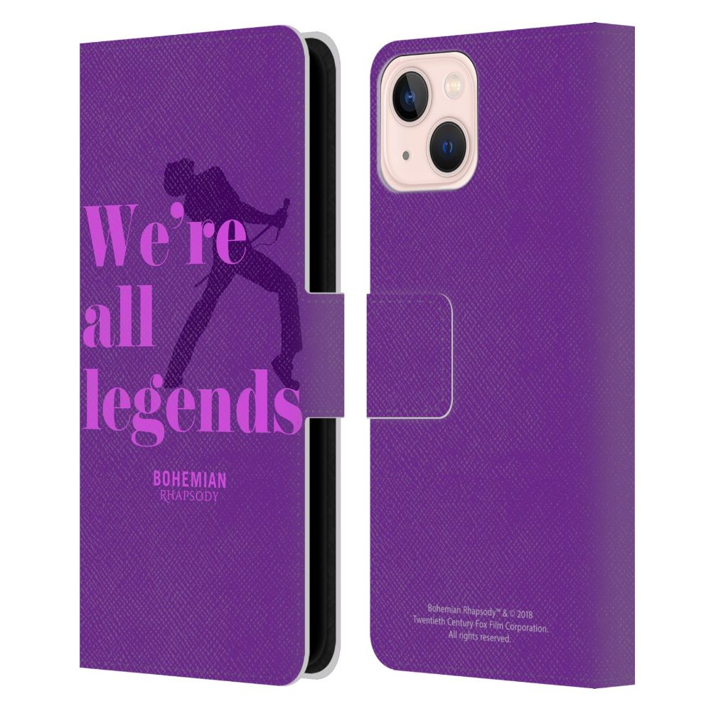 QUEEN クイーン - Legends レザー手帳型 / Apple iPhoneケース 【公式 / オフィシャル】