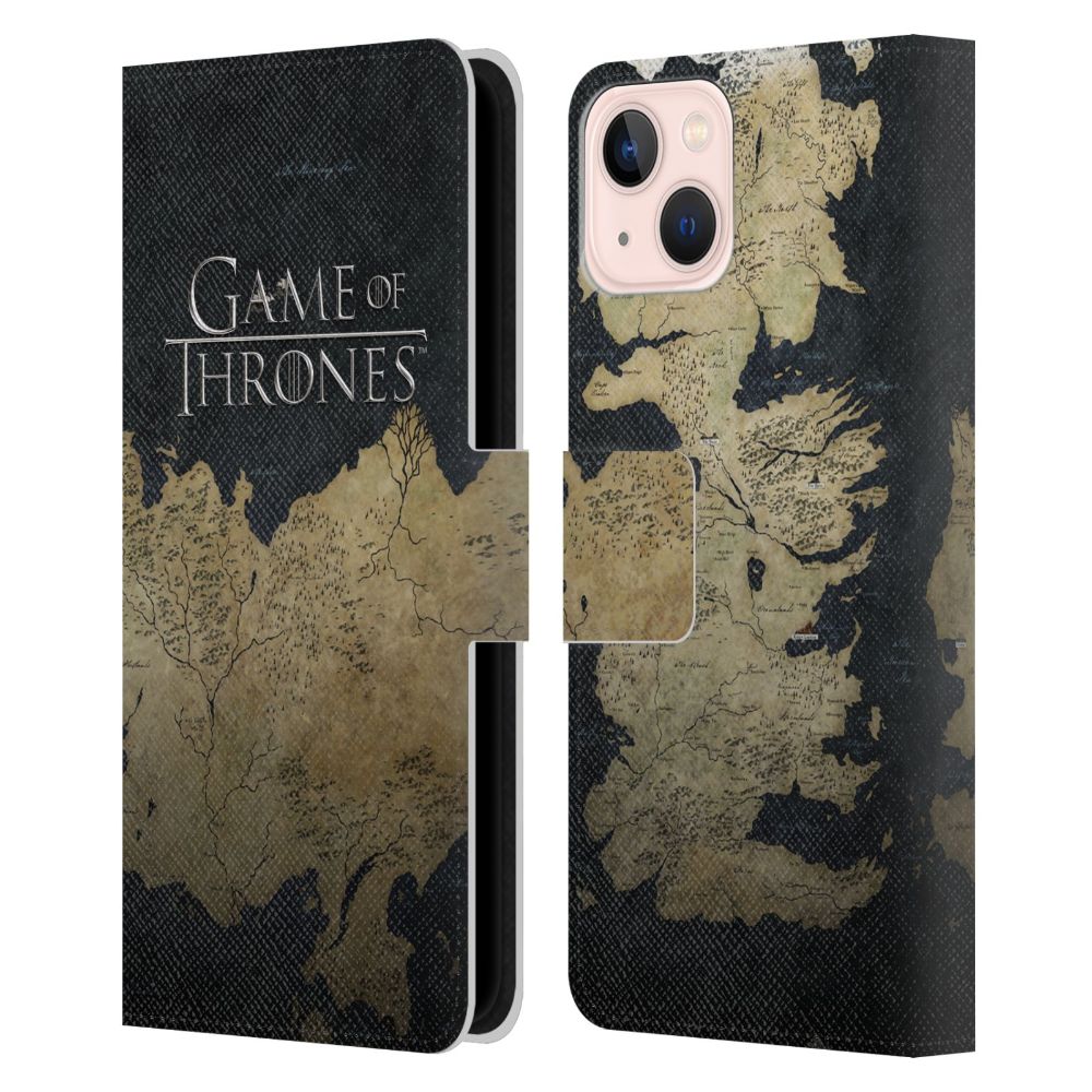 GAME OF THRONES ゲーム・オブ・スローンズ - Westeros Map レザー手帳型 / Apple iPhoneケース 【公式 / オフィシャル】