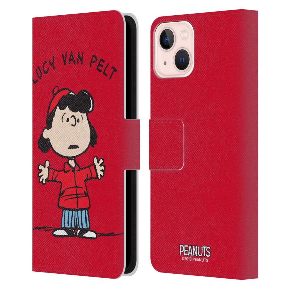 PEANUTS スヌーピー - Characters / Lucy van Pelt レザー手帳型 / Apple iPhoneケース 【公式 / オフィシャル】