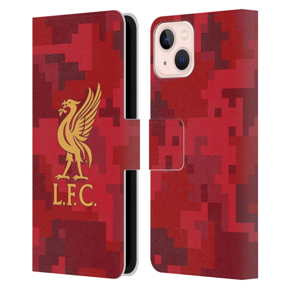 LIVERPOOL FC リヴァプールFC - Home Red レザー手帳型 / Apple iPhoneケース 【公式 / オフィシャル】