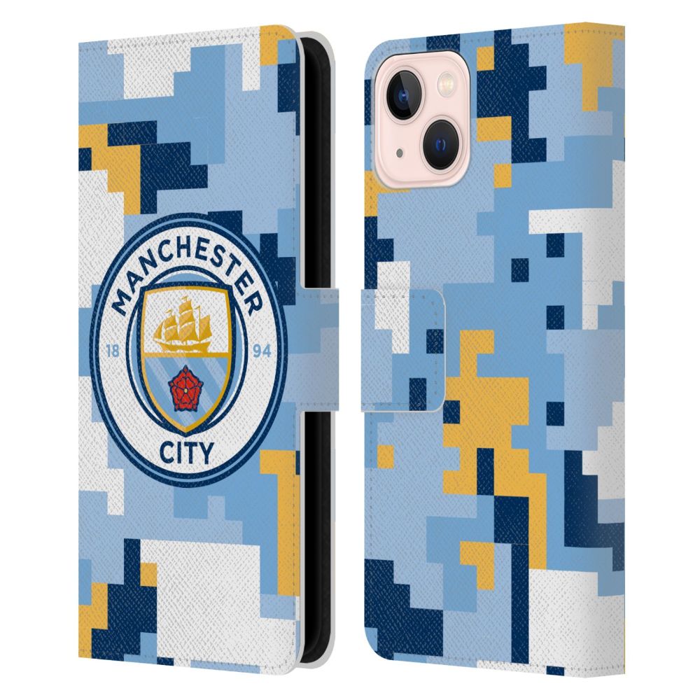 MANCHESTER CITY FC マンチェスターシティFC - Club レザー手帳型 / Apple iPhoneケース 【公式 / オフィシャル】