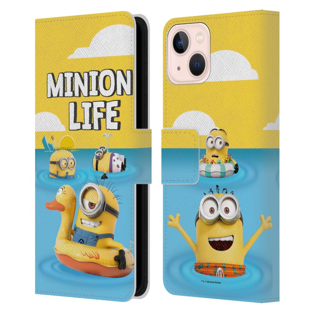 MINIONS ミニオンズ (新作 公開記念 ) - Beach Life  レザー手帳型 / Apple iPhoneケース 【公式 / オフィシャル】