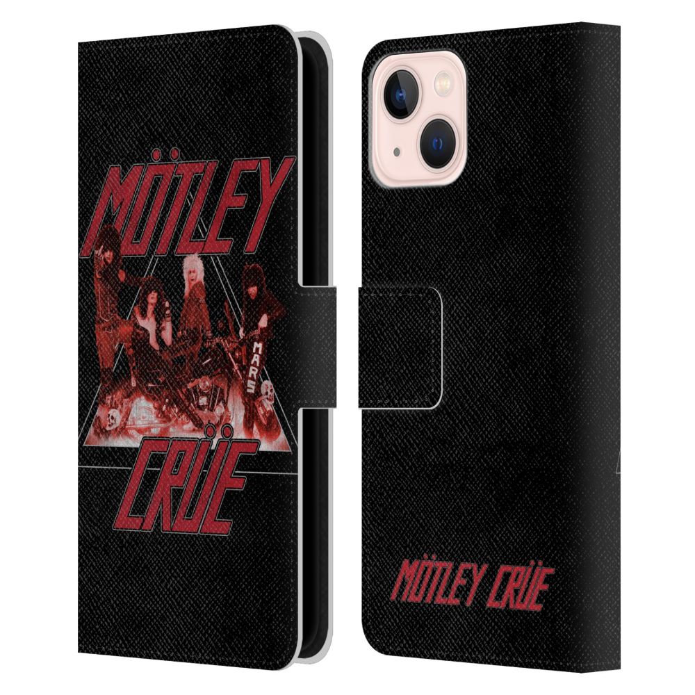 MOTLEY CRUE モトリークルー - Too Fast レザー手帳型 / Apple iPhoneケース 【公式 / オフィシャル】