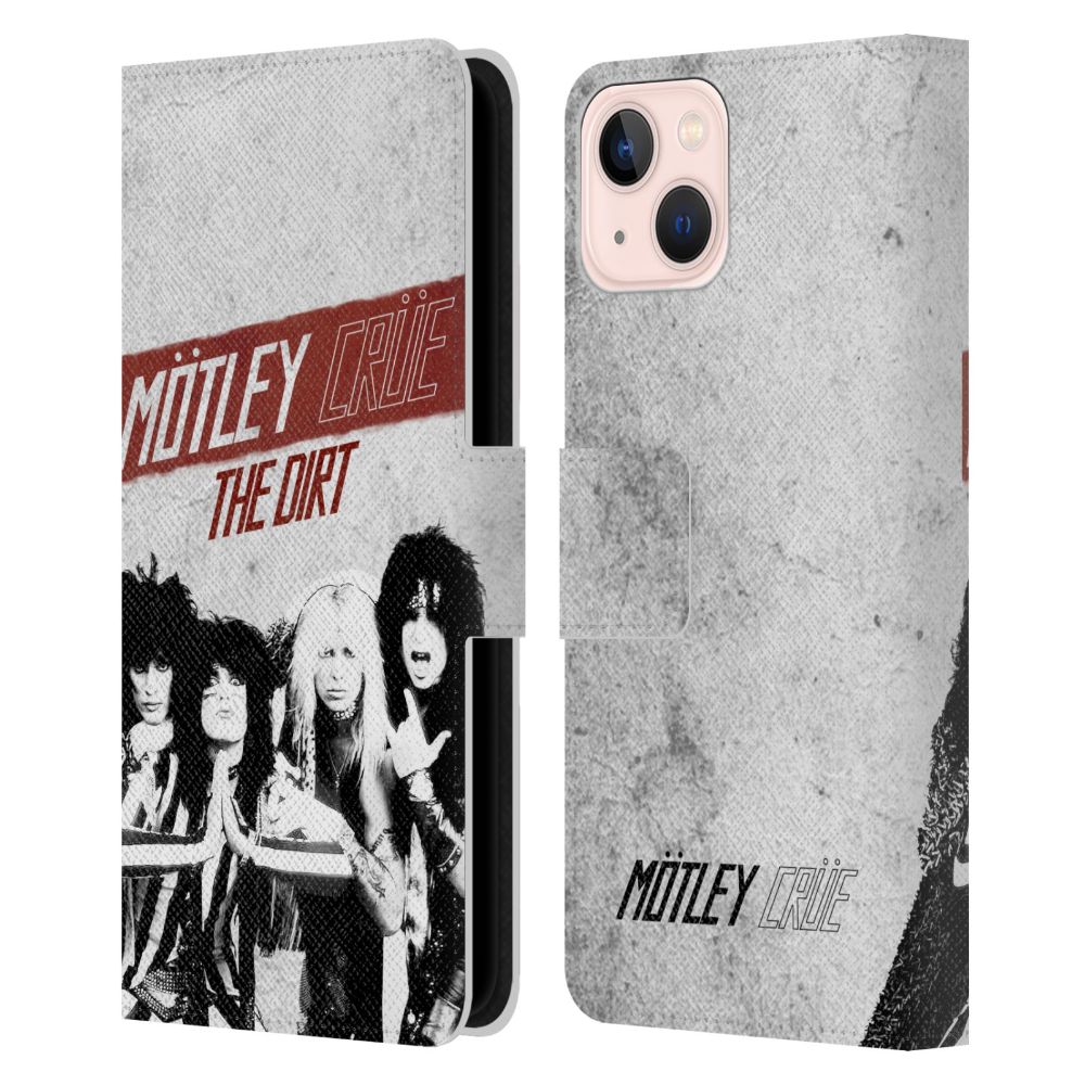 MOTLEY CRUE モトリークルー - The Dirt レザー手帳型 / Apple iPhoneケース 【公式 / オフィシャル】