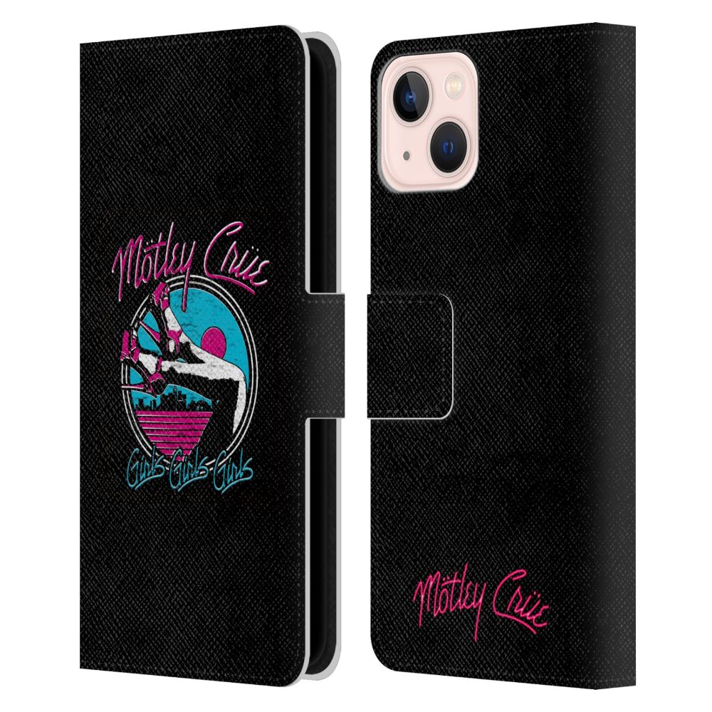 MOTLEY CRUE モトリークルー - Girls Shoes レザー手帳型 / Apple iPhoneケース 【公式 / オフィシャル】