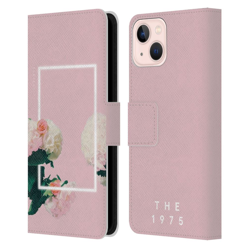 THE 1975 - Roses Pink レザー手帳型 / Apple iPhoneケース 【公式 / オフィシャル】