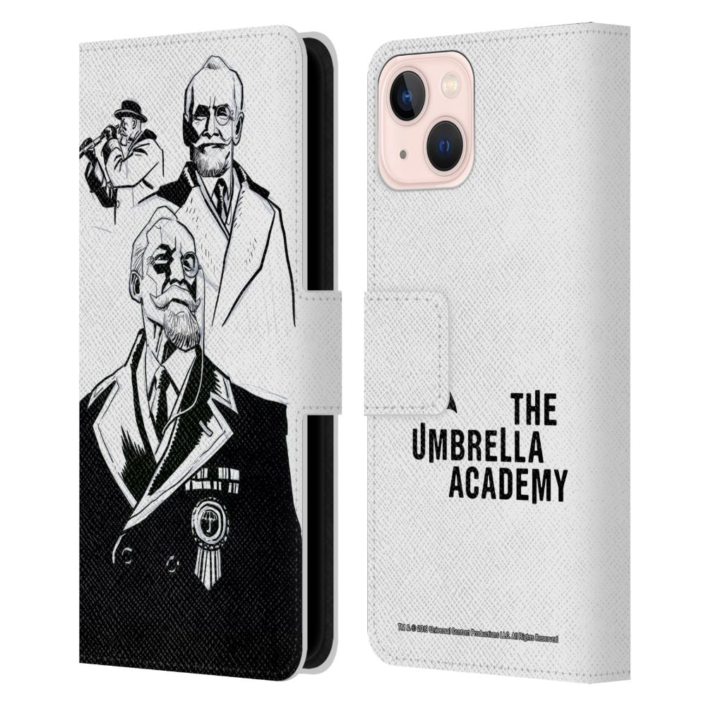 UMBRELLA ACADEMY アンブレラアカデミー (2024年 最終シーズン配信 ) - Graphics / Reginald Hargreeves レザー手帳型 / Apple iPhoneケース 【公式 / オフィシャル】