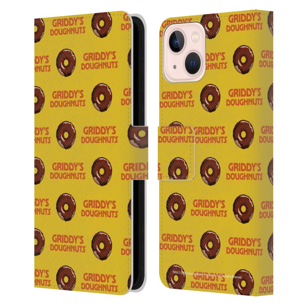 UMBRELLA ACADEMY アンブレラアカデミー (2024年 最終シーズン配信 ) - Griddy's Doughnuts / Patterns レザー手帳型 / Apple iPhoneケース 【公式 / オフィシャル】