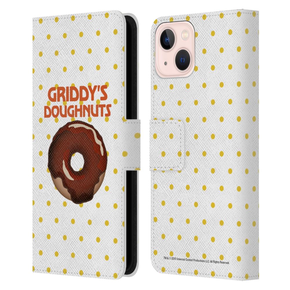 UMBRELLA ACADEMY アンブレラアカデミー (2024年 最終シーズン配信 ) - Griddy's Doughnuts / Chocolate 2 レザー手帳型 / Apple iPhoneケース 【公式 / オフィシャル】