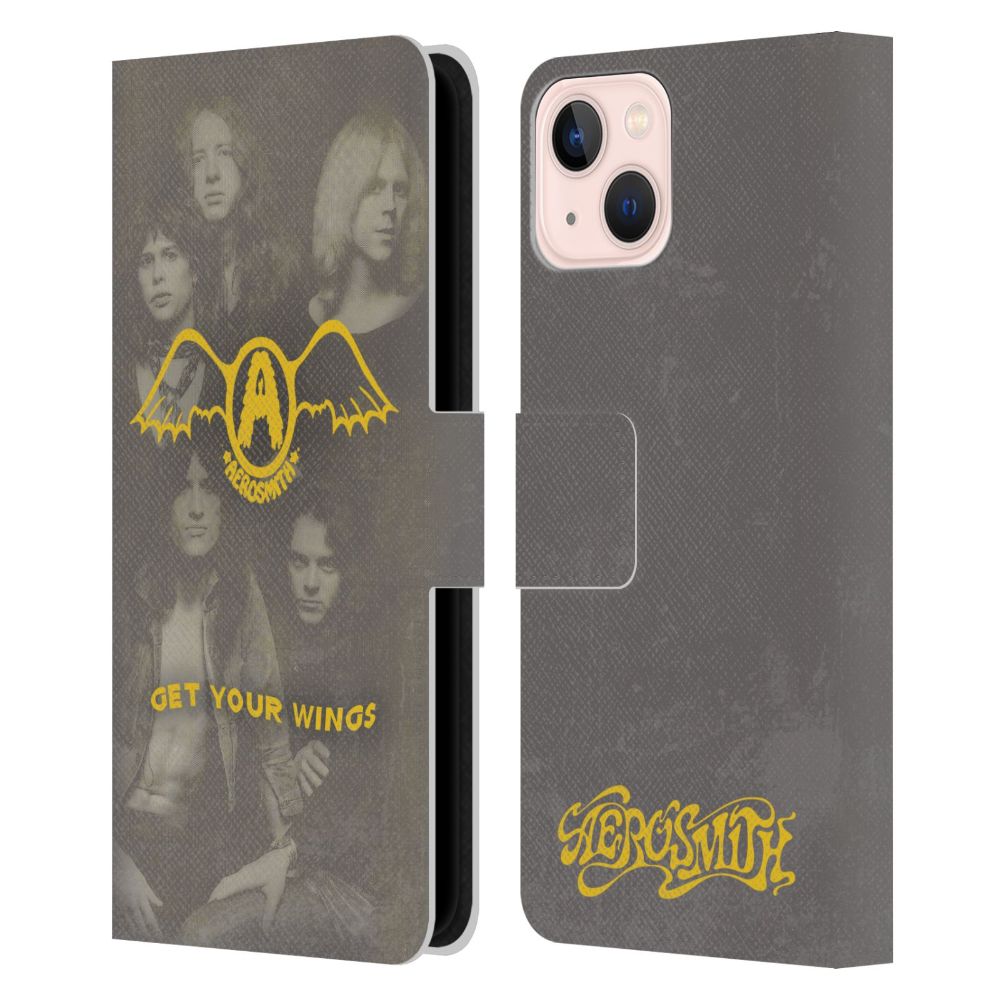 AEROSMITH エアロスミス Classics Get Your Wings レザー手帳型 公式 オフィシャル