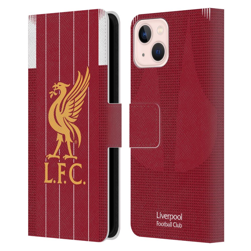 LIVERPOOL FC リヴァプールFC - 2019/20 Kit / Home レザー手帳型 / Apple iPhoneケース 【公式 / オフィシャル】