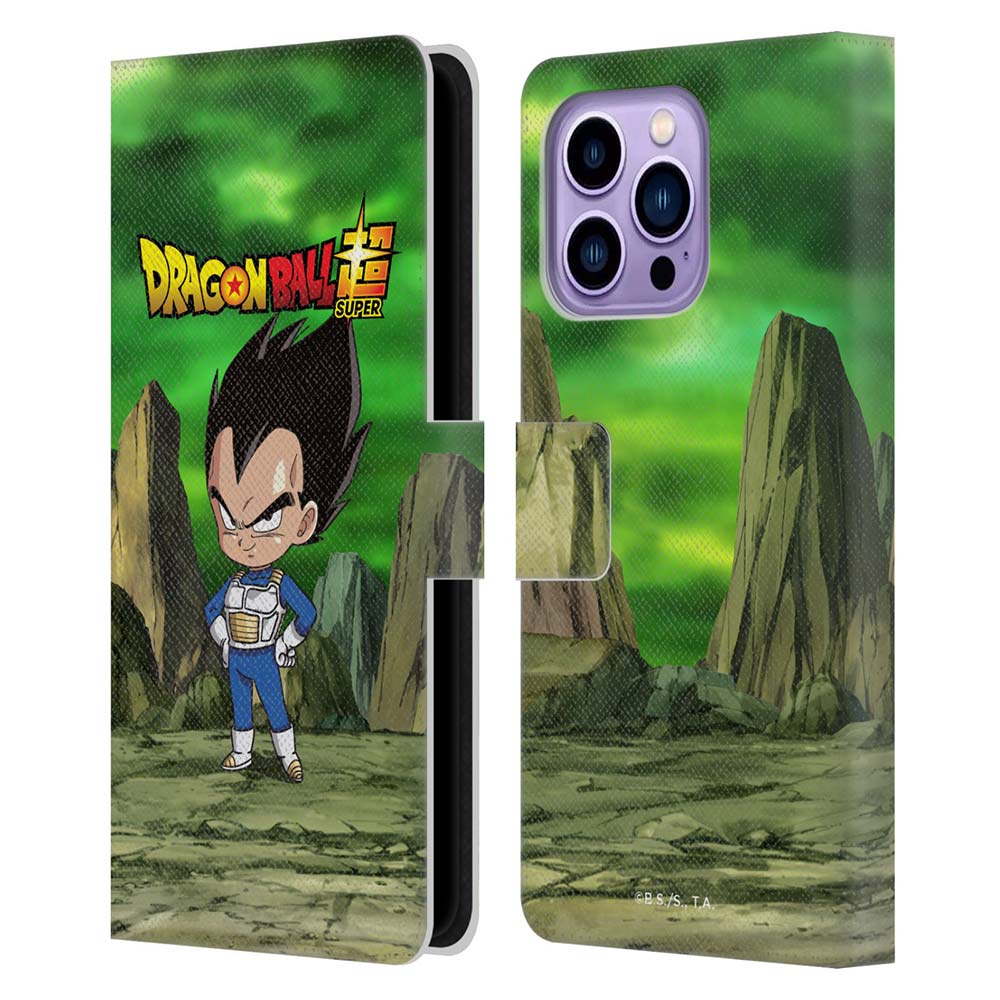 DRAGON BALL ドラゴンボール (ドラゴンボールDAIMA 放送中 ) - Dragon Ball Super / Characters / Vegeta レザー手帳型 / Apple iPhoneケース 【公式 / オフィシャル】