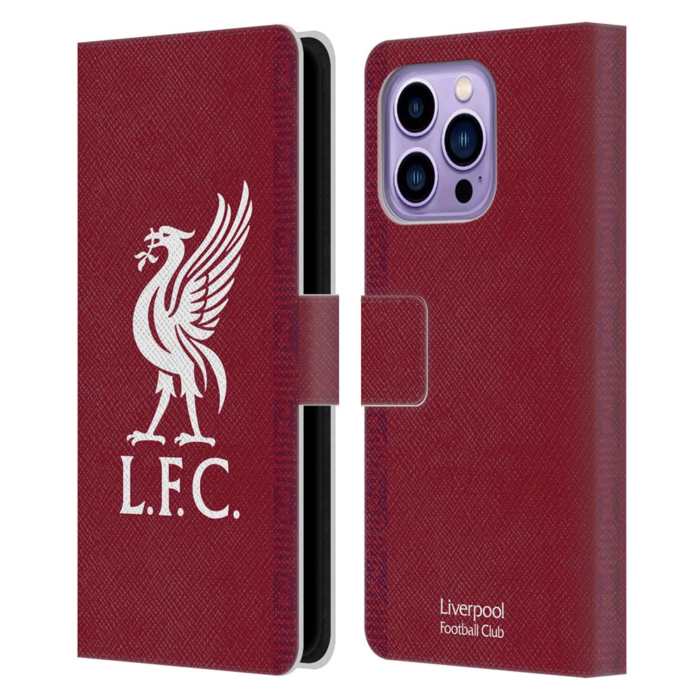 LIVERPOOL FC リヴァプールFC - 2022/23 Kit / Home レザー手帳型 / Apple iPhoneケース 【公式 / オフィシャル】