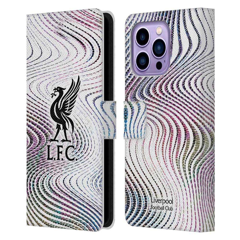 LIVERPOOL FC リヴァプールFC - 2022/23 Kit / Away レザー手帳型 / Apple iPhoneケース 【公式 / オフィシャル】