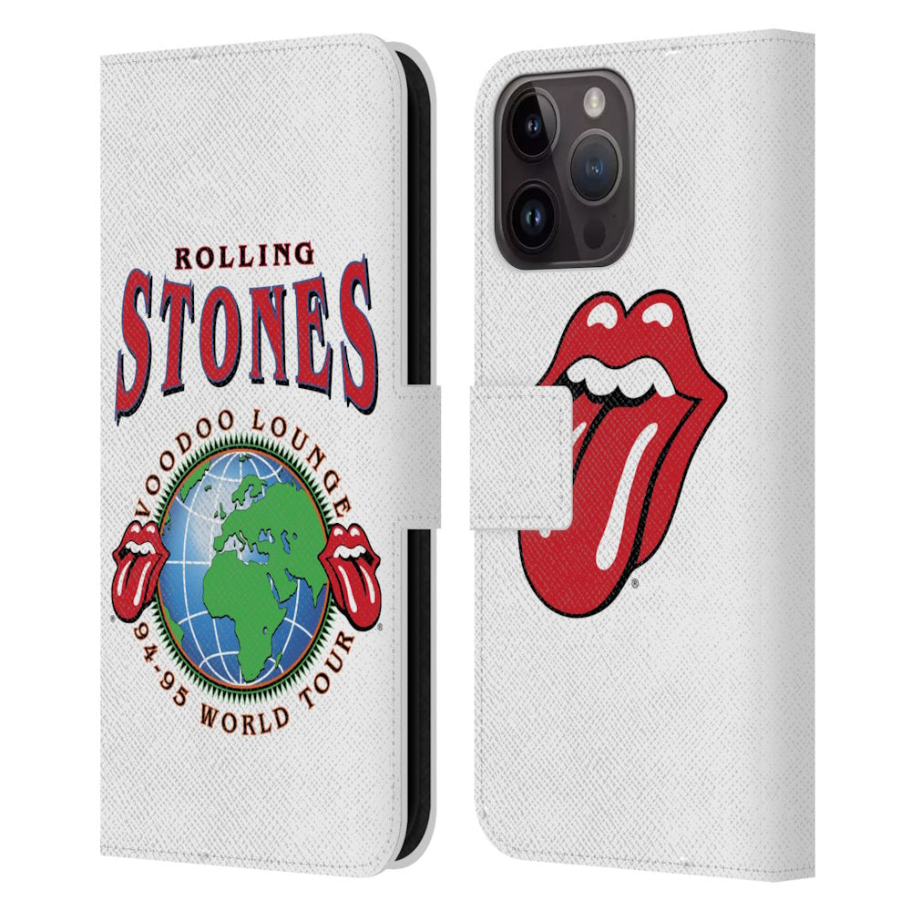 ROLLING STONES ローリングストーンズ (ブライアンジョーンズ 追悼 55周年 ) - Classic Group Photo レザー手帳型 / Apple iPhoneケース 【公式 / オフィシャル】