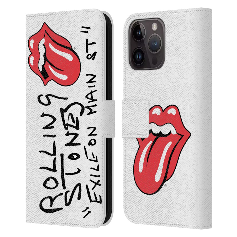 ROLLING STONES ローリングストーンズ (デビュー作 60周年 ) - Exile On Main St. レザー手帳型 / Apple iPhoneケース 【公式 / オフィシャル】