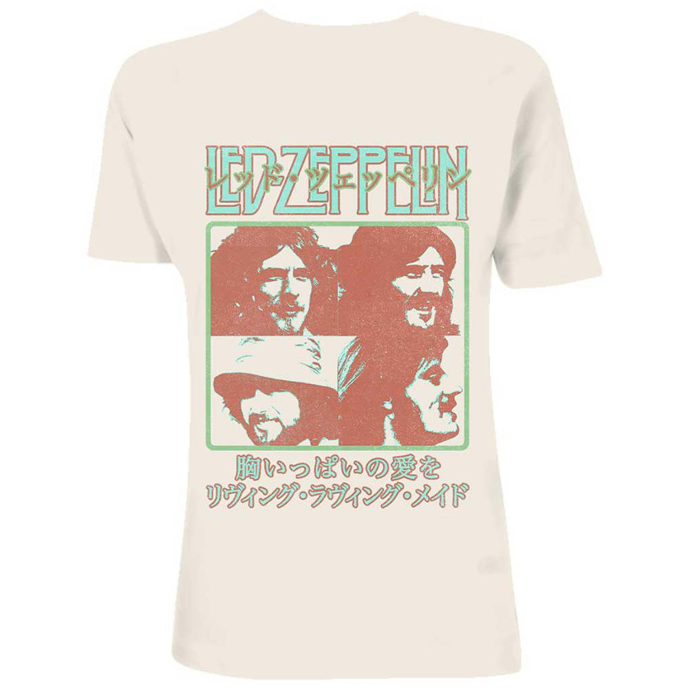 LED ZEPPELIN レッドツェッペリン (映画 公開予定 ) - Japanese Poster / Tシャツ / メンズ 【公式 / オフィシャル】