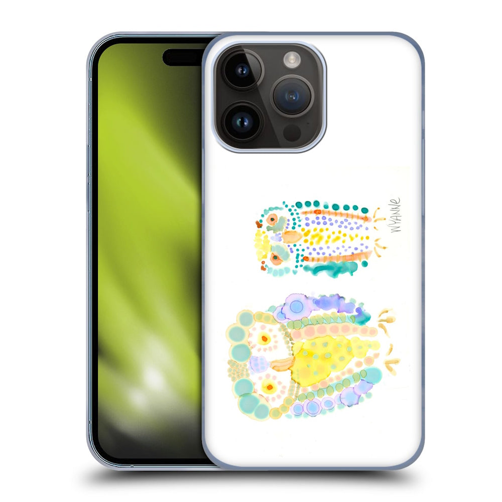 WYANNE ワイアン - Dotted Watercolour Birds ハード case / Apple iPhoneケース 【公式 / オフィシャル】