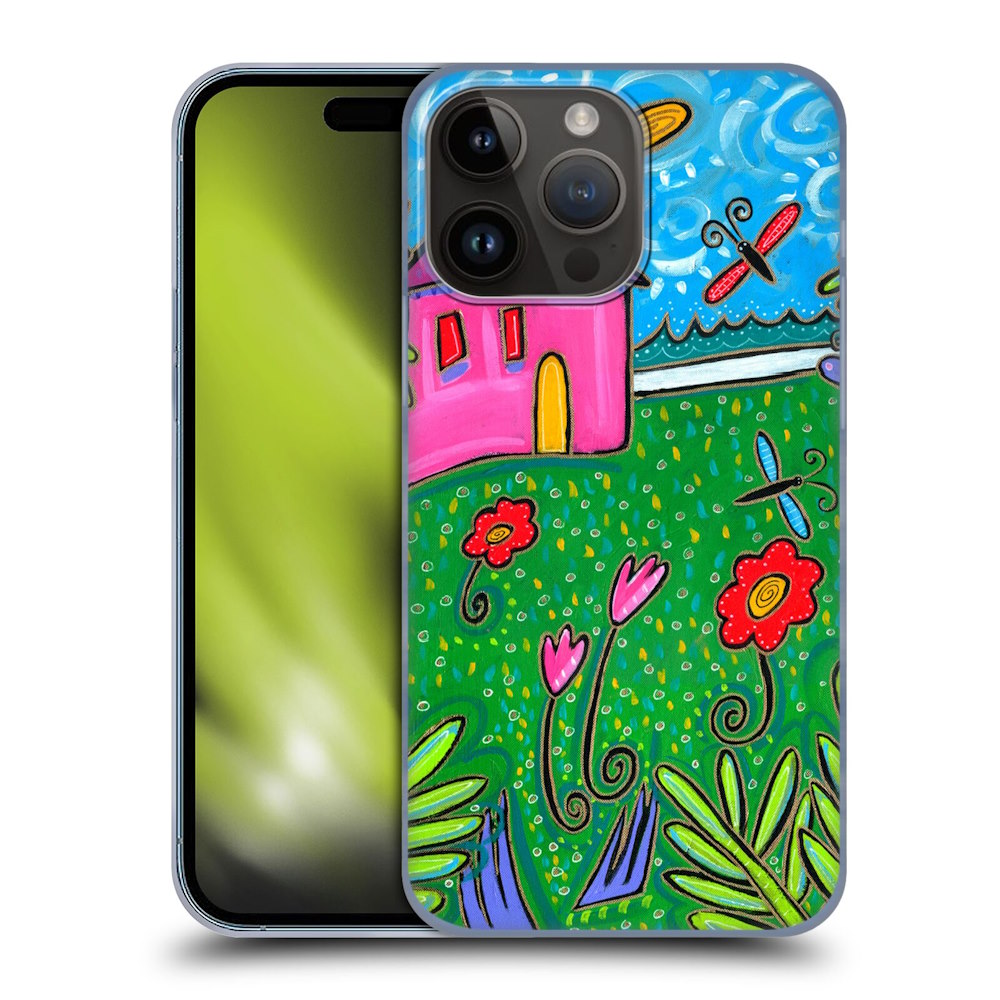 WYANNE ワイアン - Pink House Green Garden ハード case / Apple iPhoneケース 【公式 / オフィシャル】