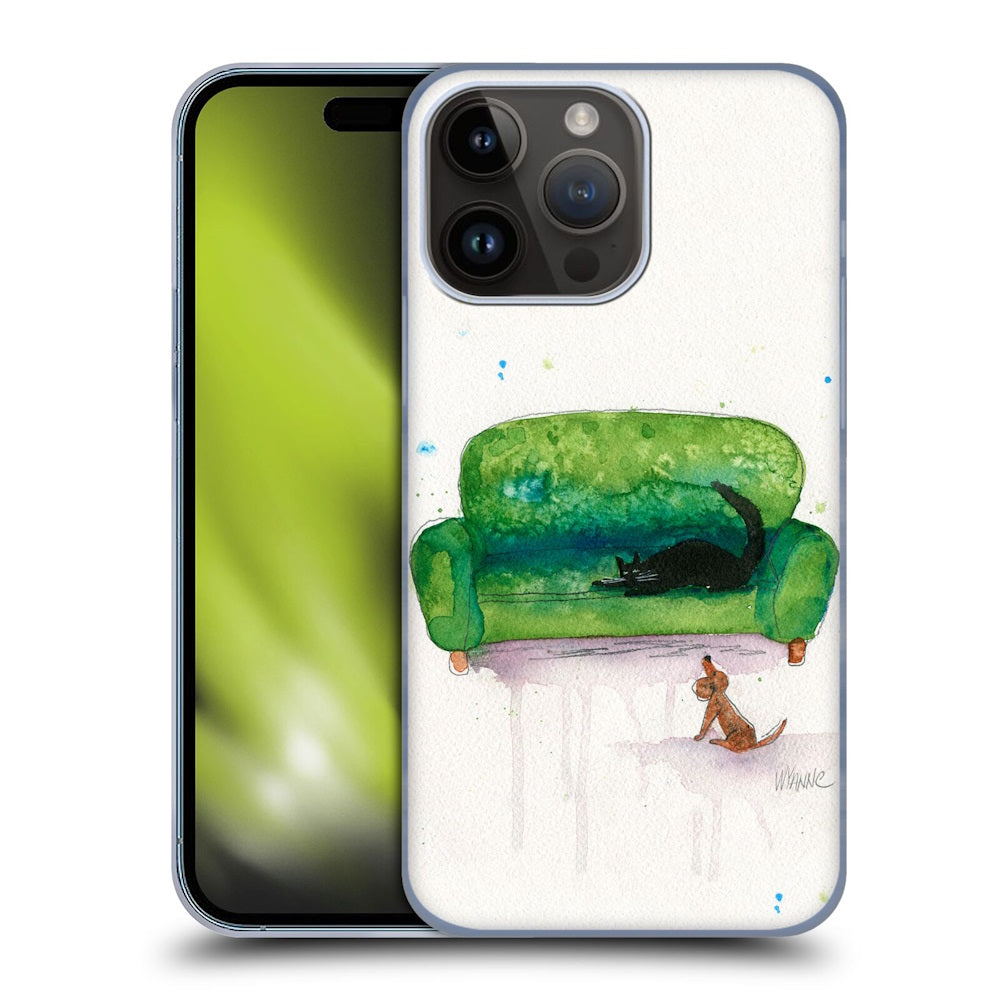 WYANNE ワイアン - Couch Cat and Dog ハード case / Apple iPhoneケース 【公式 / オフィシャル】