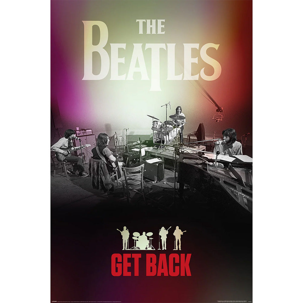 THE BEATLES ビートルズ (ABBEY ROAD 55周年 ) - GET BACK / ポスター 【公式 / オフィシャル】