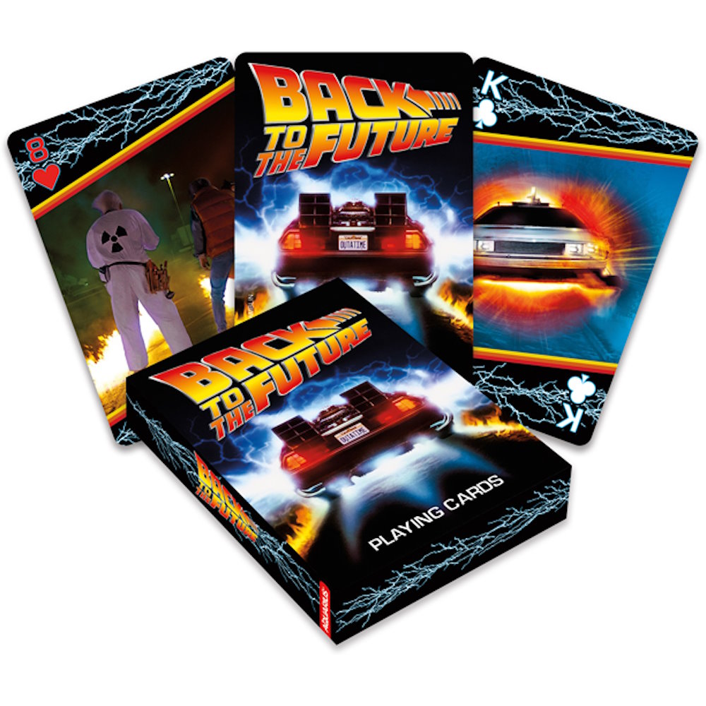 BACK TO THE FUTURE バックトゥザフューチャー (「BTTF2」 35周年 )  PLAYING CARDS 公式