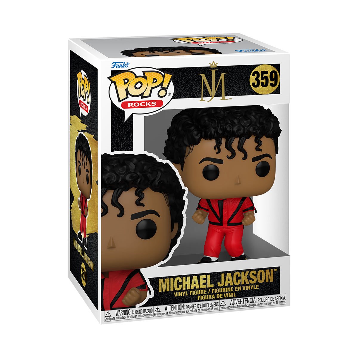 MICHAEL JACKSON マイケルジャクソン (2025年 映画公開 ) - Thriller Funko Pop! Vinyl Figure #359 / フィギュア・人形 【公式 / オフィシャル】