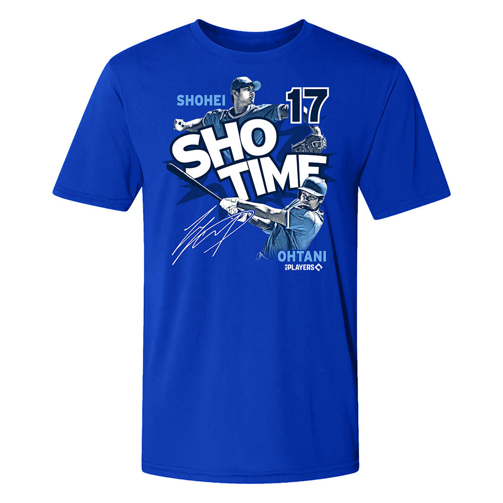 SHOHEI OHTANI 大谷翔平 - SHO TIME / Dogers Blue / Tシャツ / メンズ 【公式 / オフィシャル】