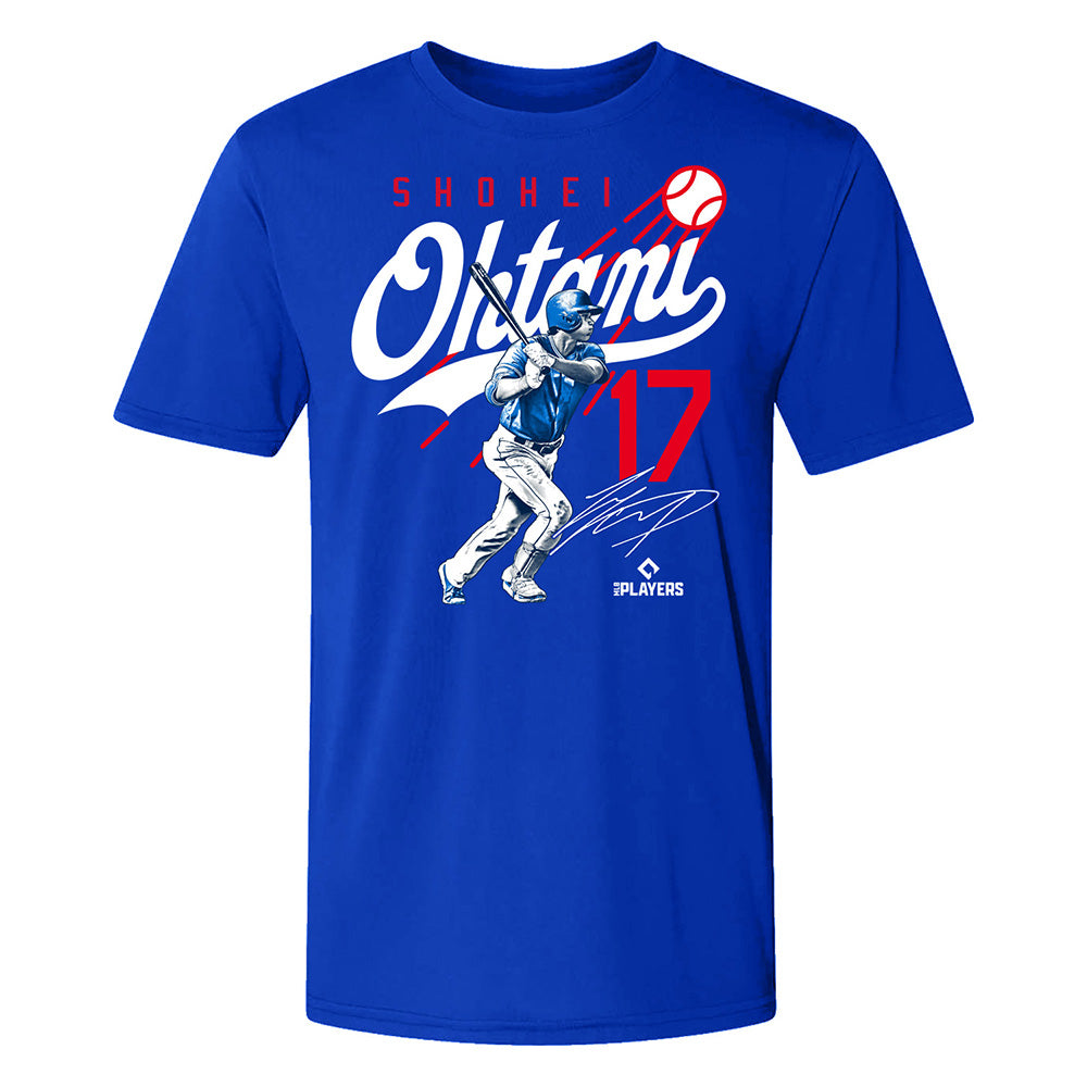 SHOHEI OHTANI 大谷翔平 - Script / Dogers Blue / Tシャツ / メンズ 【公式 / オフィシャル】